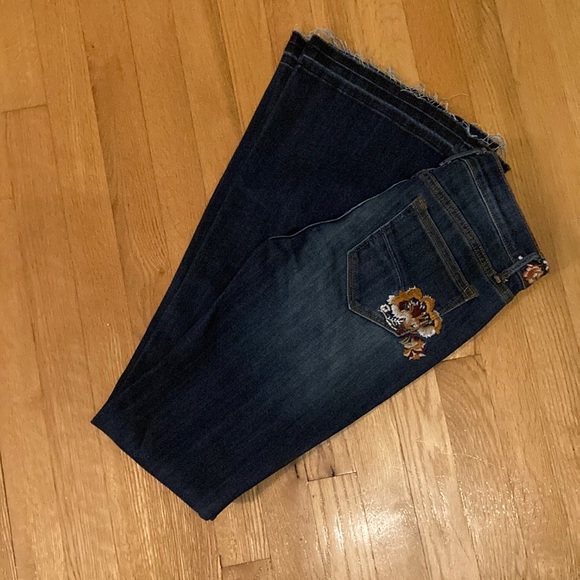 ✨HOST PICK✨NWOT Free People x Driftwood Farrah jeans (26) - Picture 8 of 9